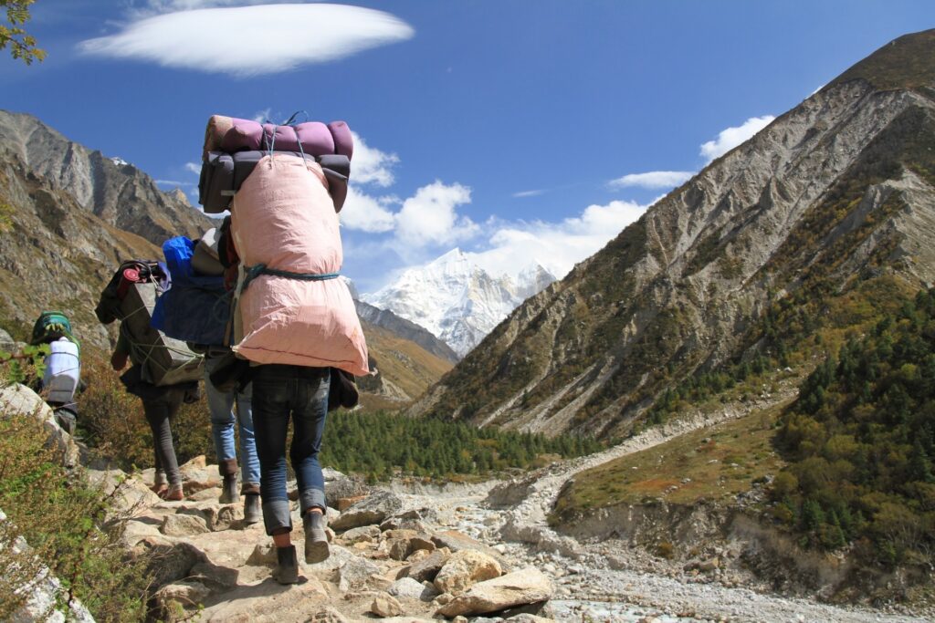 Trek in Garhwal Himalaya